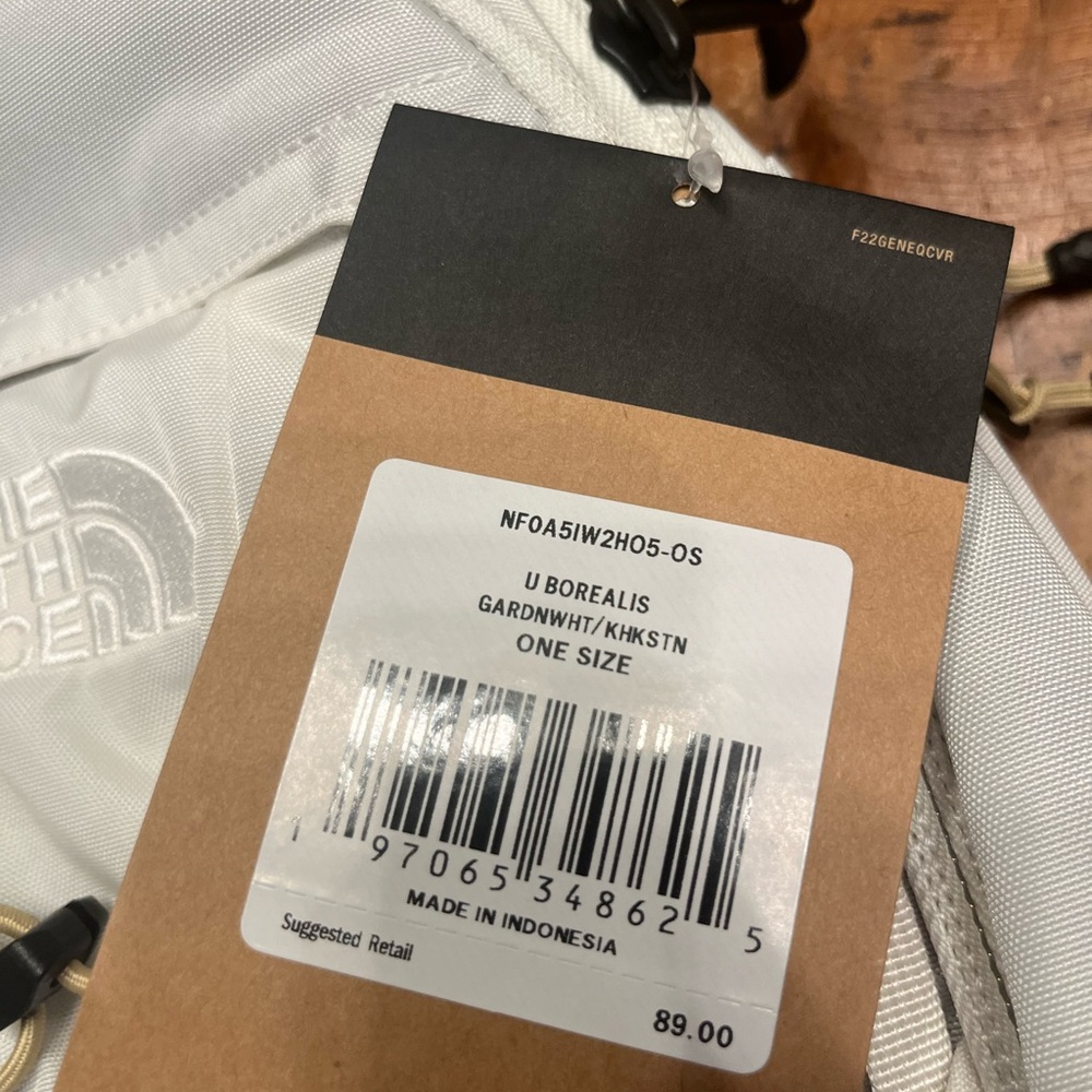 NWT North Face Borealis Backpack-Gardenia White - Picture 4 of 8